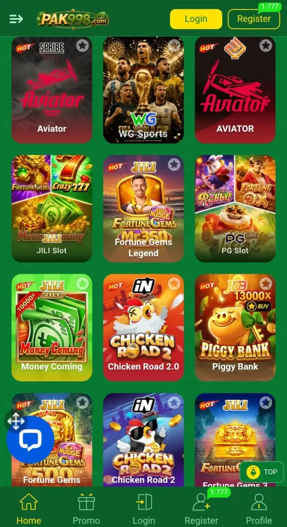 PAK998 Game App