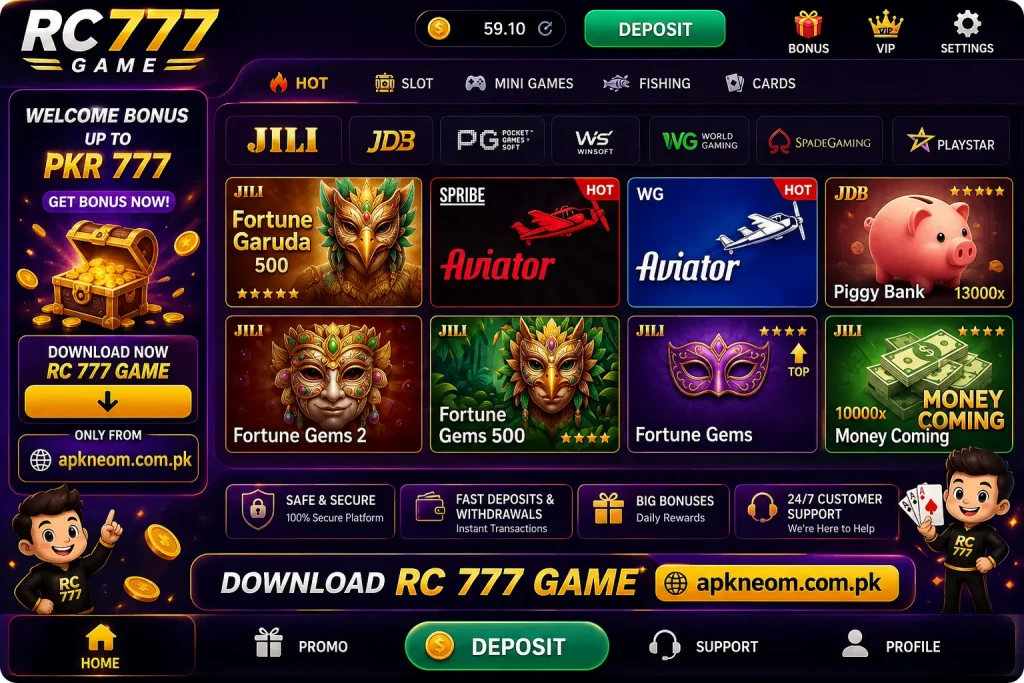 RC777 Game App