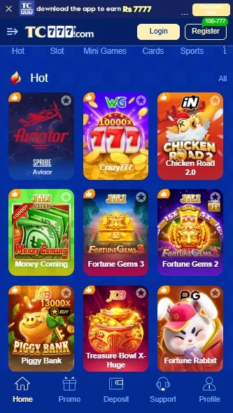 TC777 Game Apk