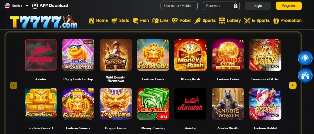 T7777 Game Download