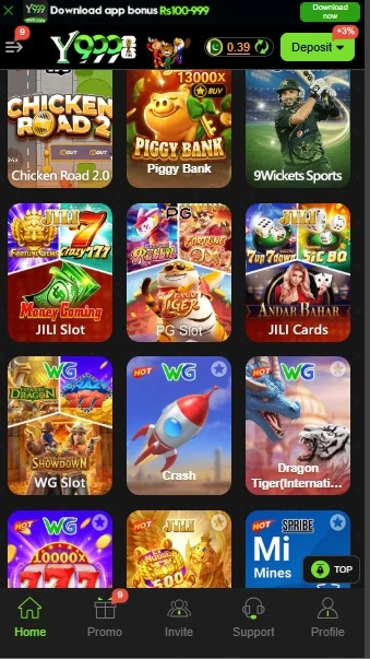 Y999 Game App