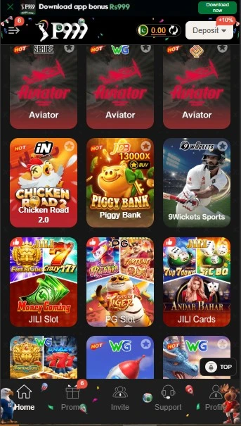 P999 Game App