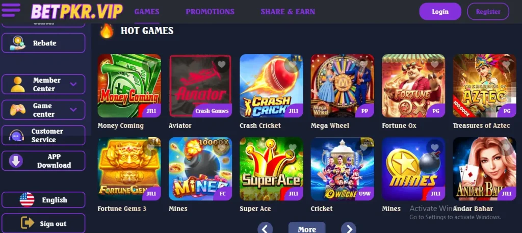 BETPKR Game APP
